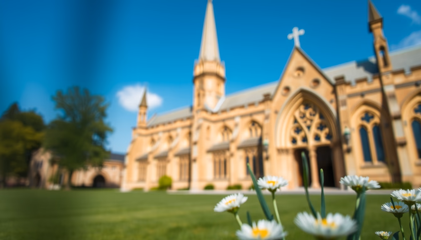 cambridge kings chapel in editorial style