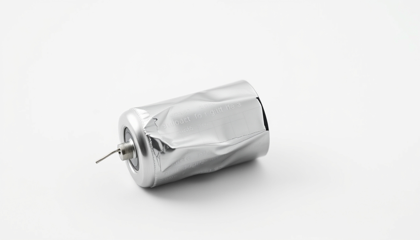 capacitor electrolytic blown in editorial style