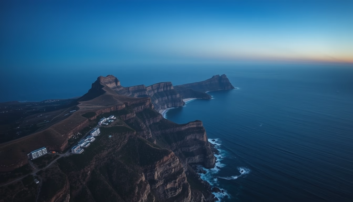 cape point south africa in editorial style