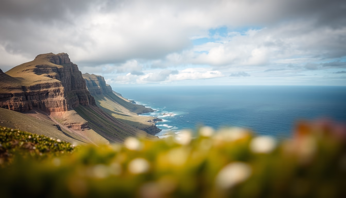 cape point south africa in editorial style