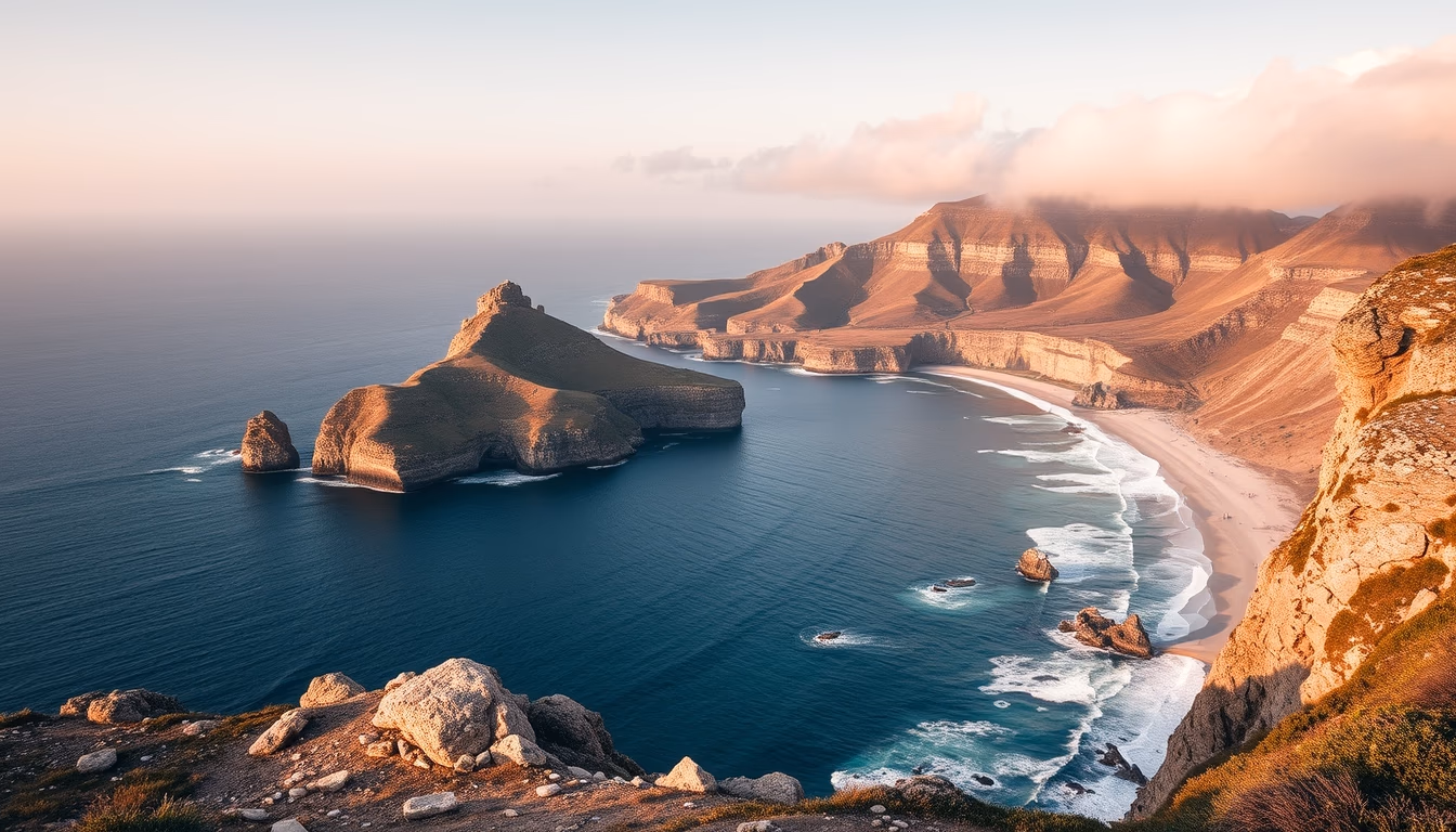 cape point south africa in editorial style
