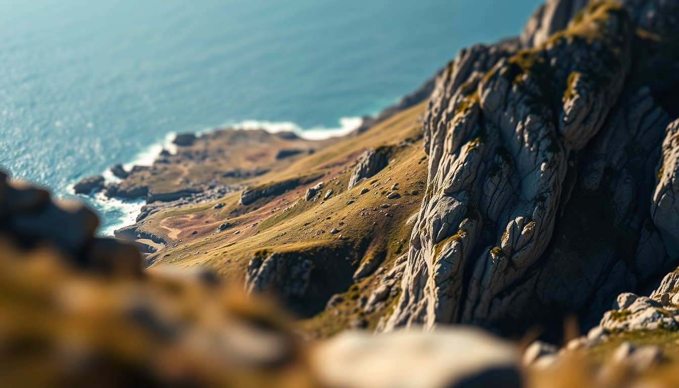 cape point south africa in editorial style