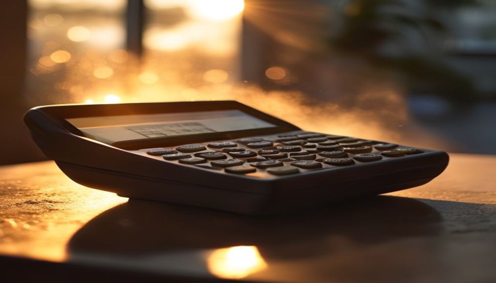 Card terminal showing approved transaction on small screen em estilo editorial