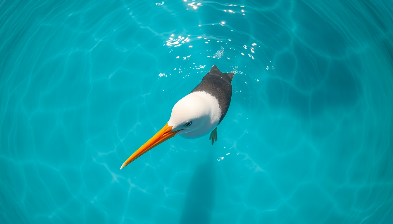 caribbean turquoise water bird eye in editorial style