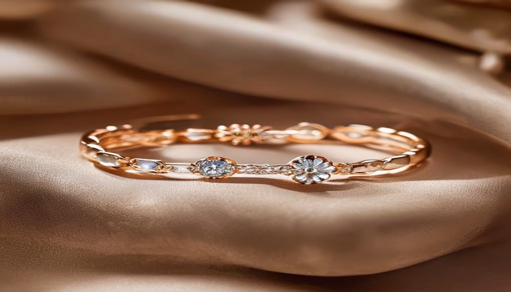 cartier juste un clou bracelet in luxury editorial photography