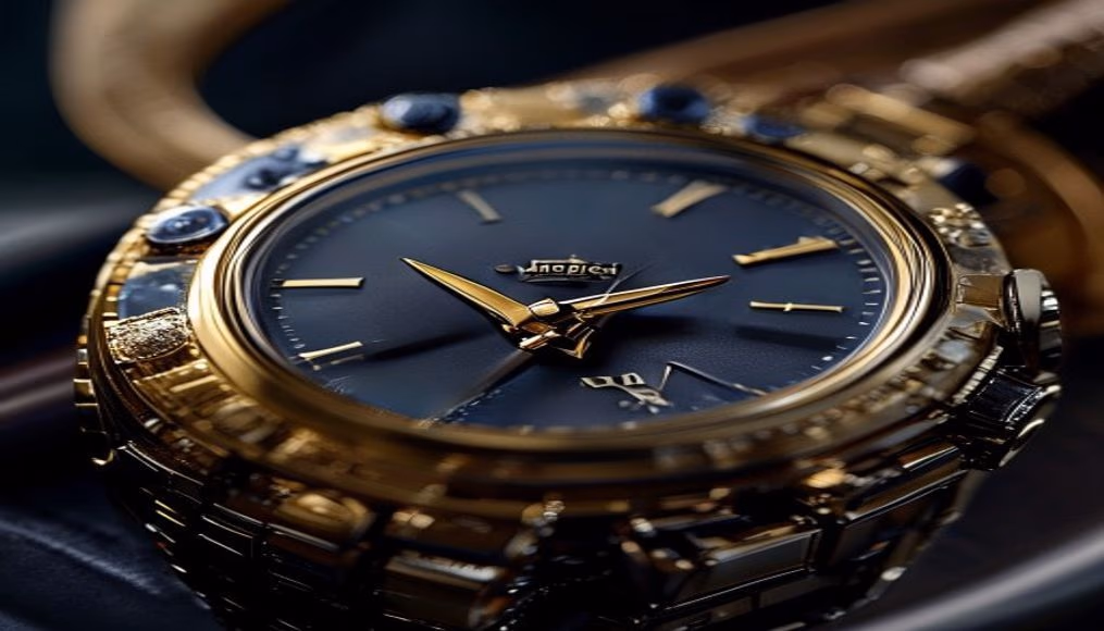 cartier tank francaise xl in luxury editorial photography
