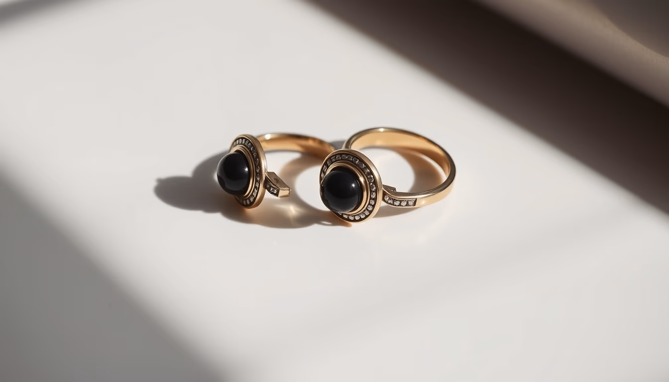 cassini saturn rings in editorial style