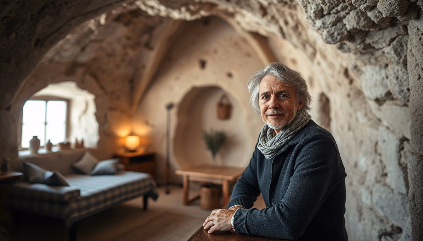 cave house cappadocia in editorial style