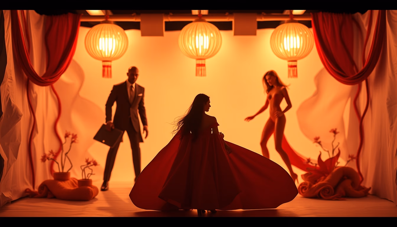 cell animation paper in editorial style