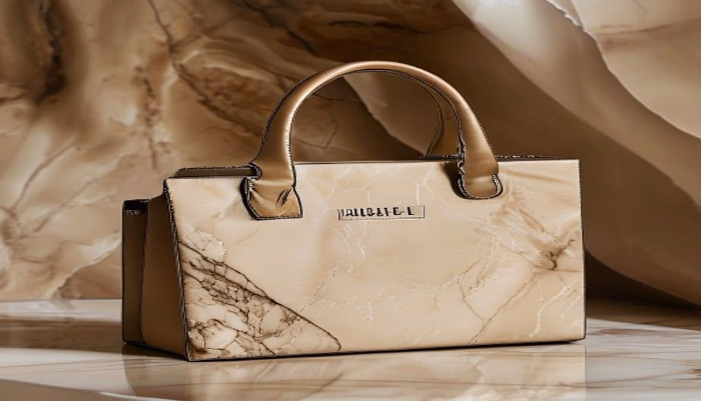 Chanel 19 bag medium beige em fotografia editorial de luxo