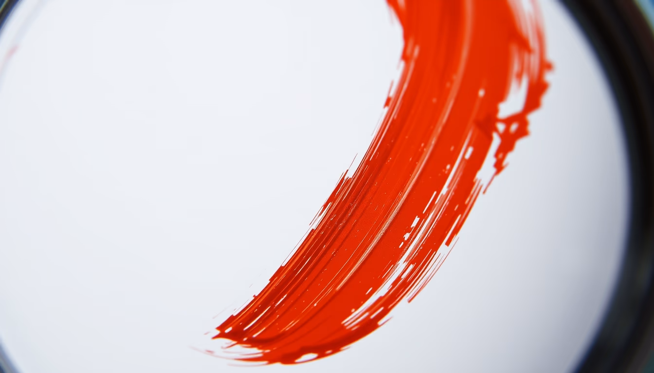 chinese calligraphy brush stroke in editorial style