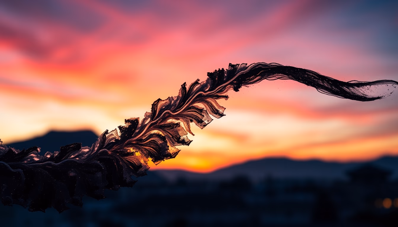 chinese calligraphy brush stroke in editorial style