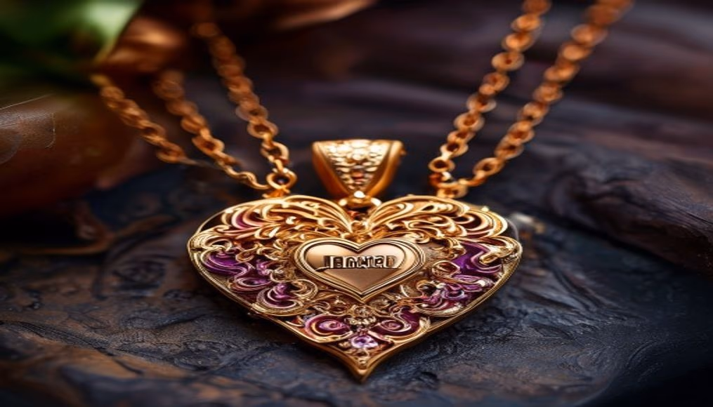 Chopard happy hearts necklace em fotografia editorial de luxo