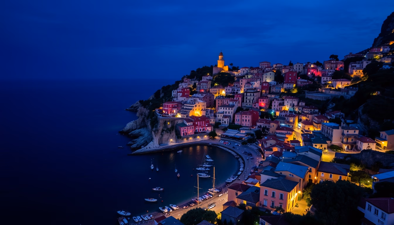 cinque terre italian coast in editorial style