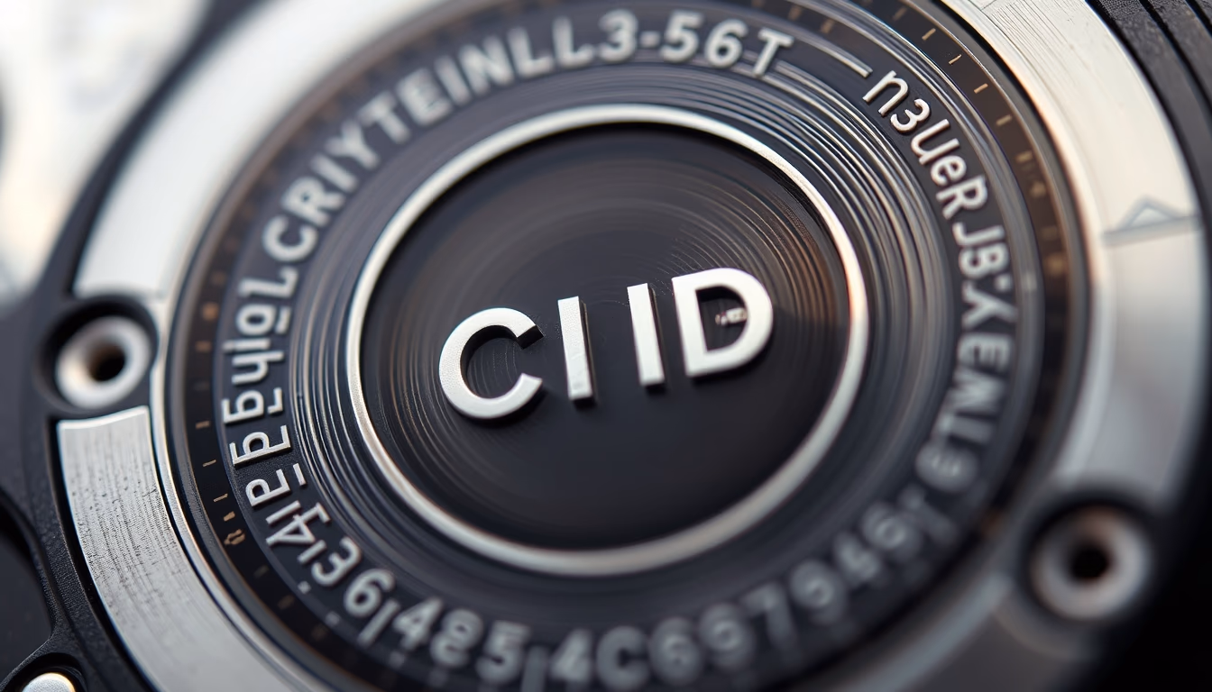 cipher disk cryptography in editorial style