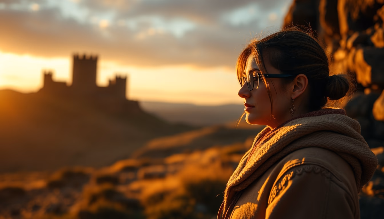 claymore scottish in editorial style