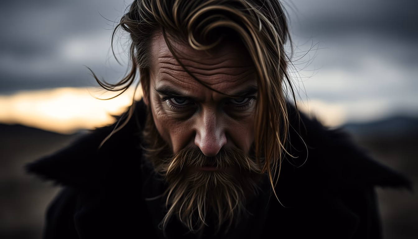 claymore scottish in editorial style