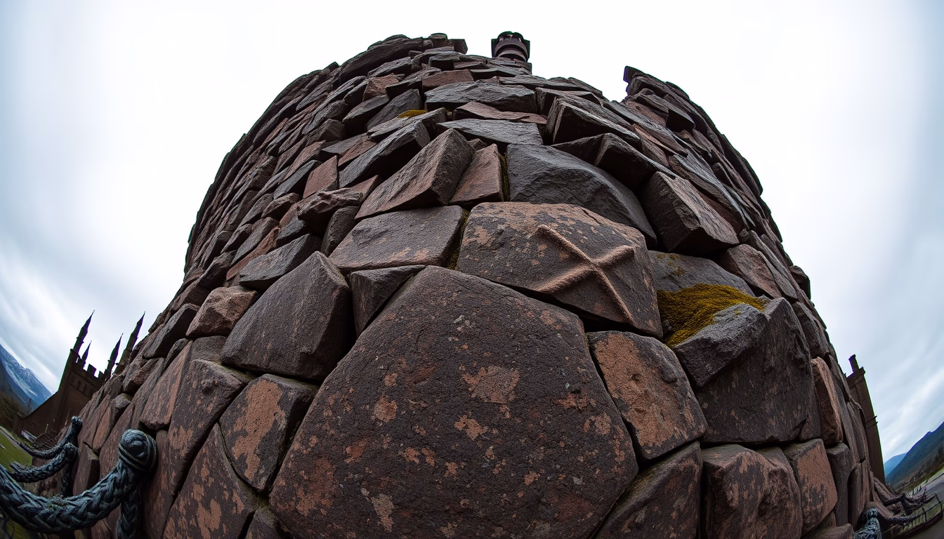 claymore scottish in editorial style