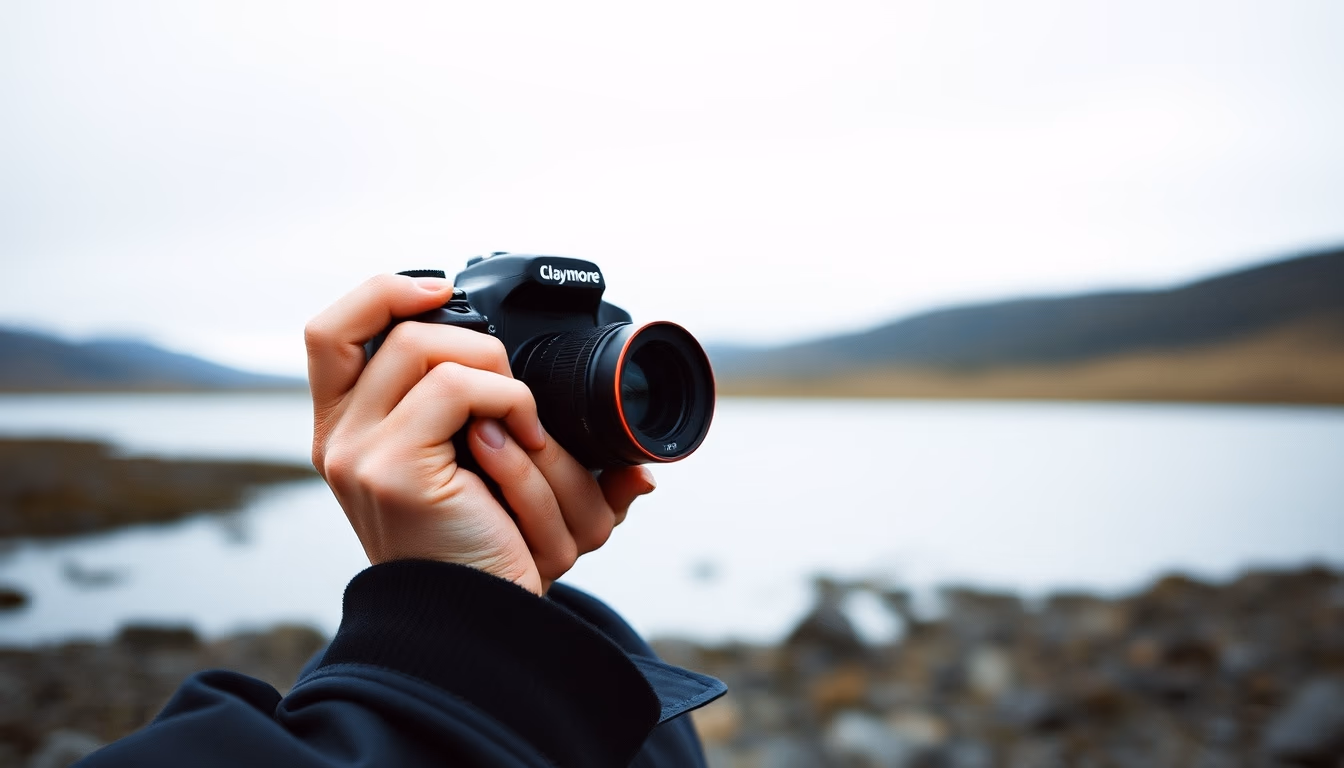 claymore scottish in editorial style