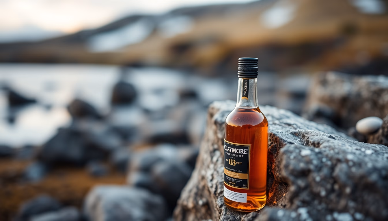 claymore scottish in editorial style