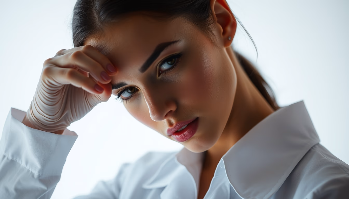 clinical trial vials in editorial style