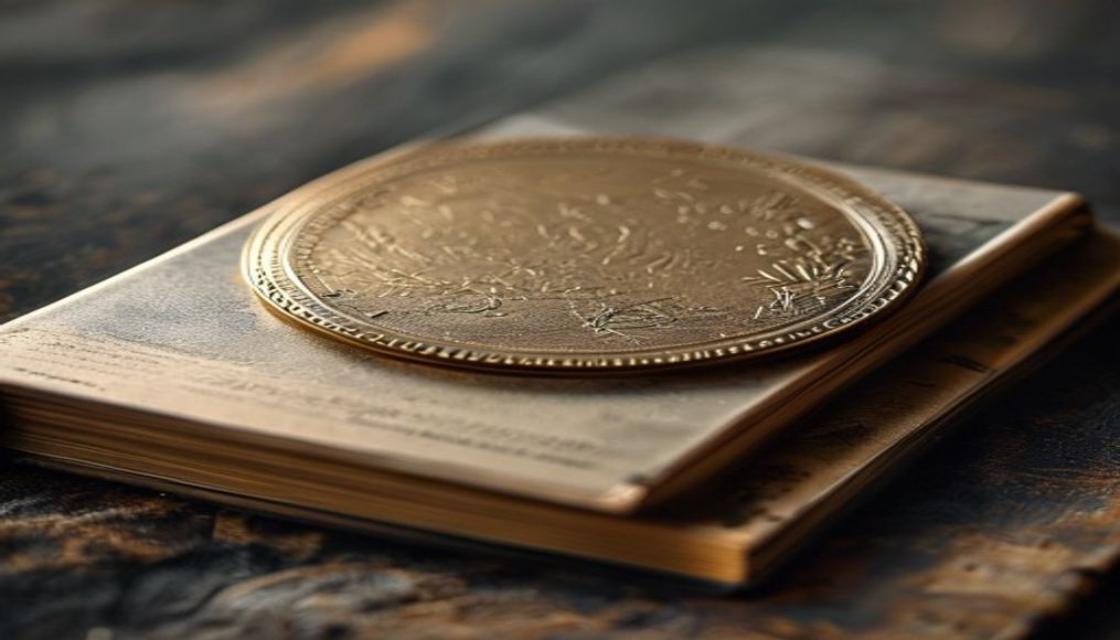 coin album protected in editorial style