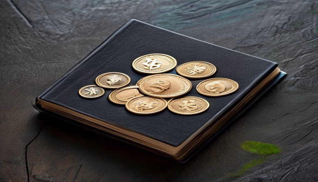 coin album protected in editorial style