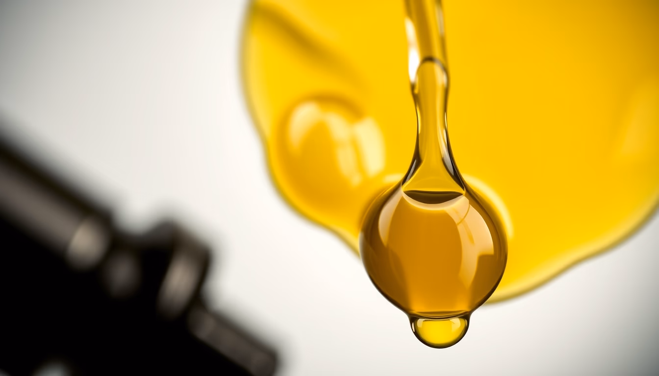 cold pressed olive oil drops in editorial style