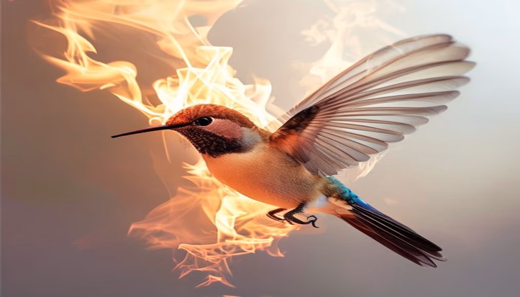 Colibri evo lighter triple flame em fotografia editorial de luxo