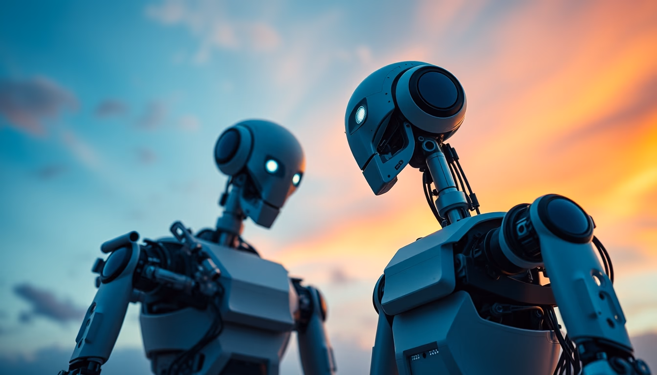 collaborative robot cobot in editorial style