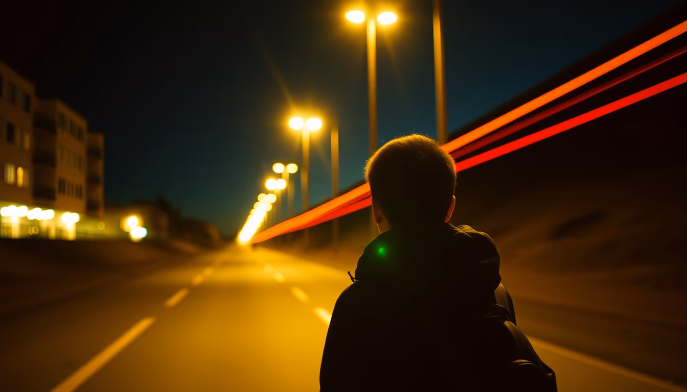 comet trail bright in editorial style