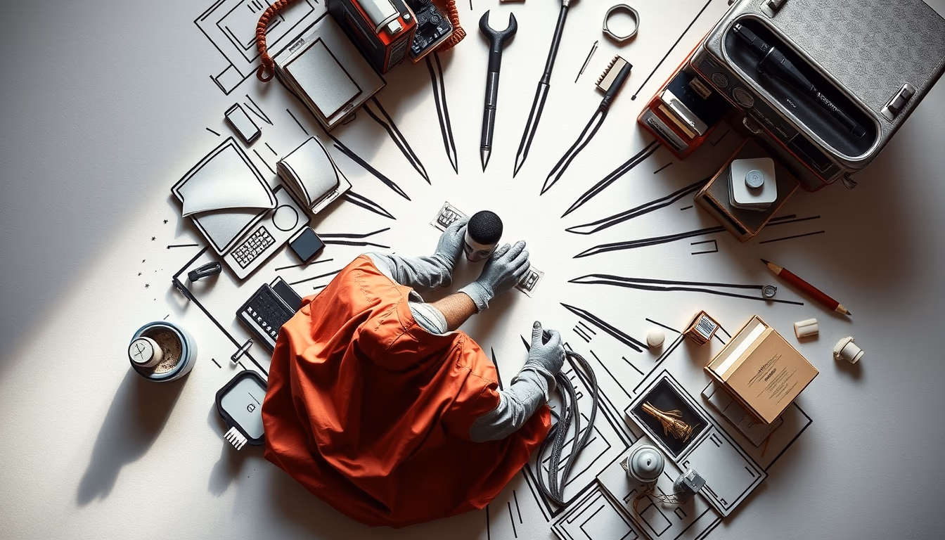 comic book art board in editorial style