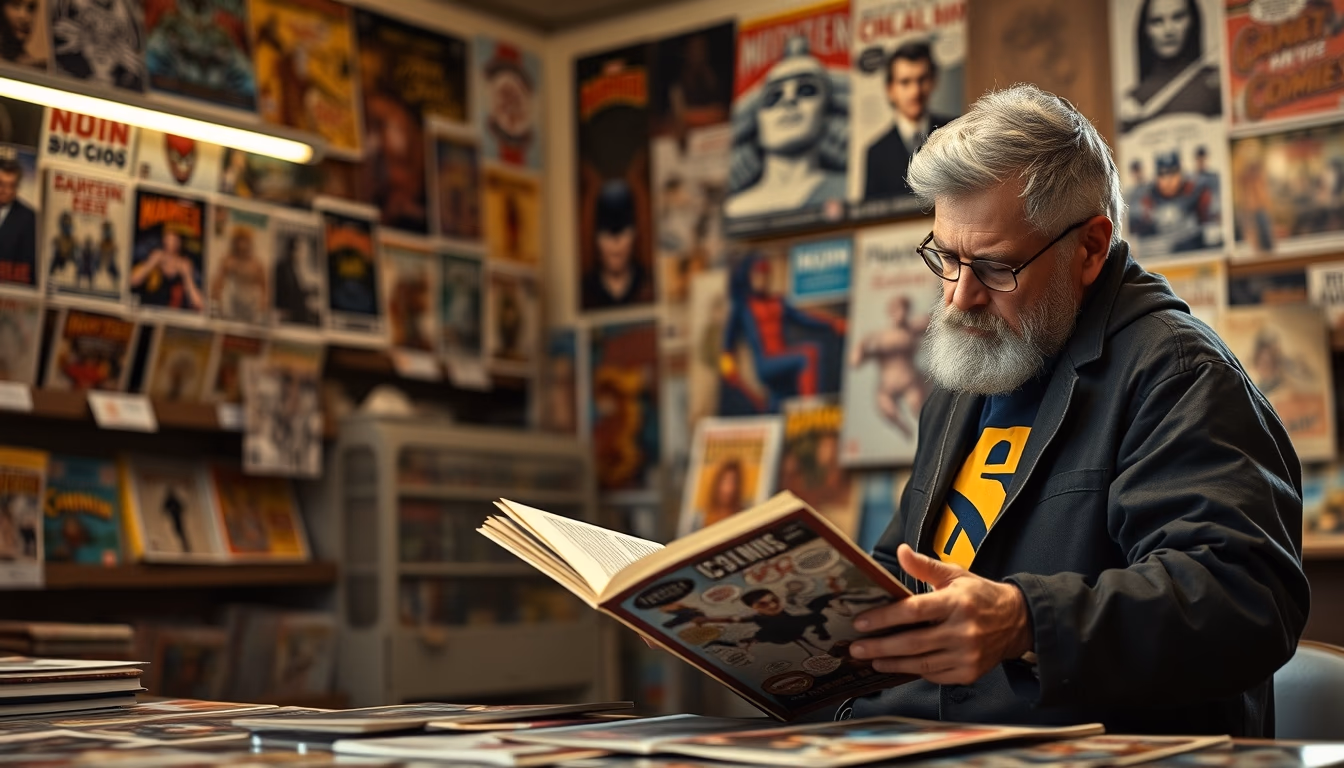 comic books silver age in editorial style