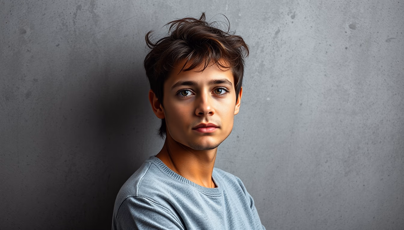 Concrete texture grey em estilo editorial