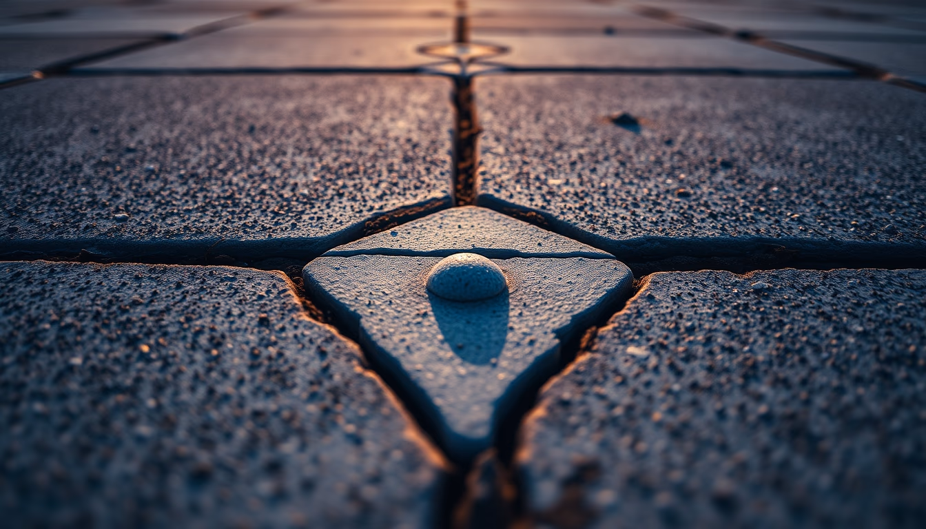 concrete texture macro in editorial style