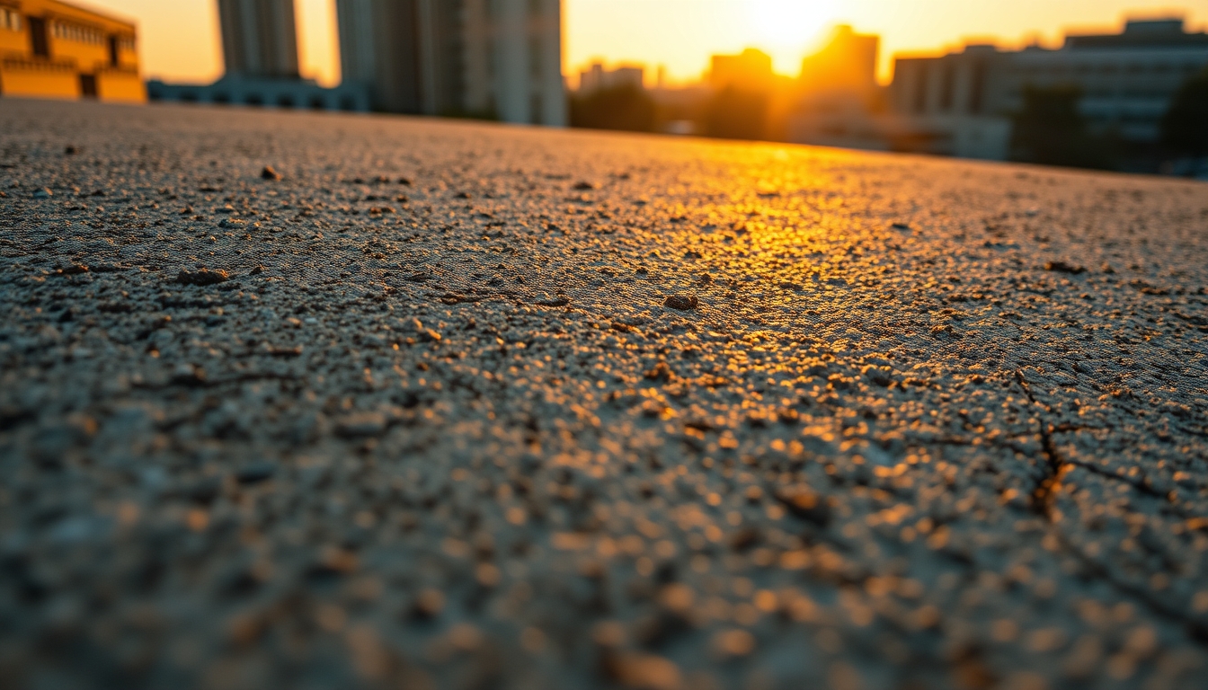 concrete texture macro in editorial style