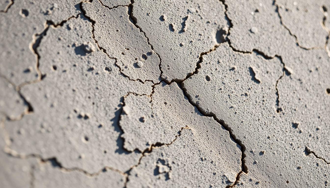 concrete texture macro in editorial style