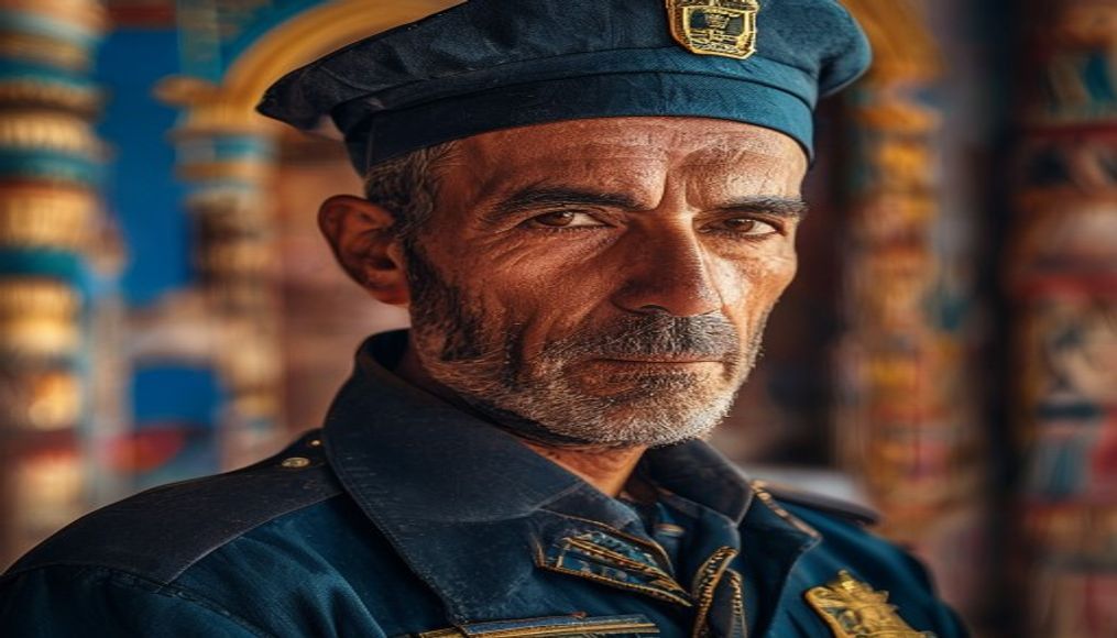 coptic monastery egypt in editorial style