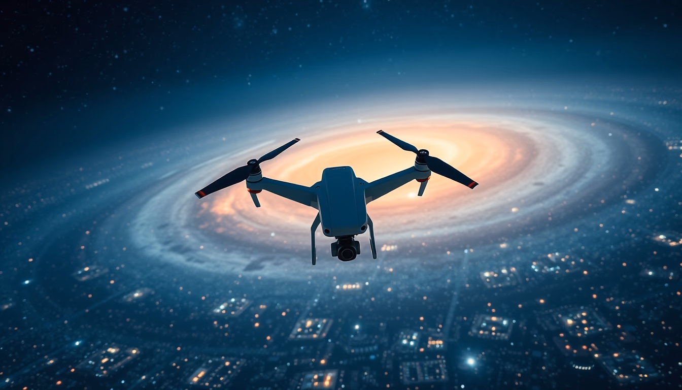 cosmic microwave background in editorial style