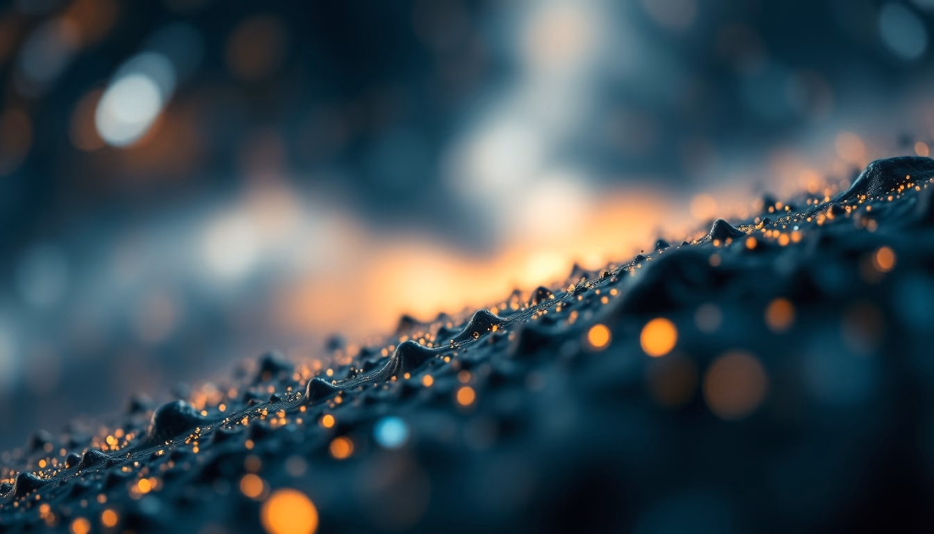 cosmic microwave background in editorial style