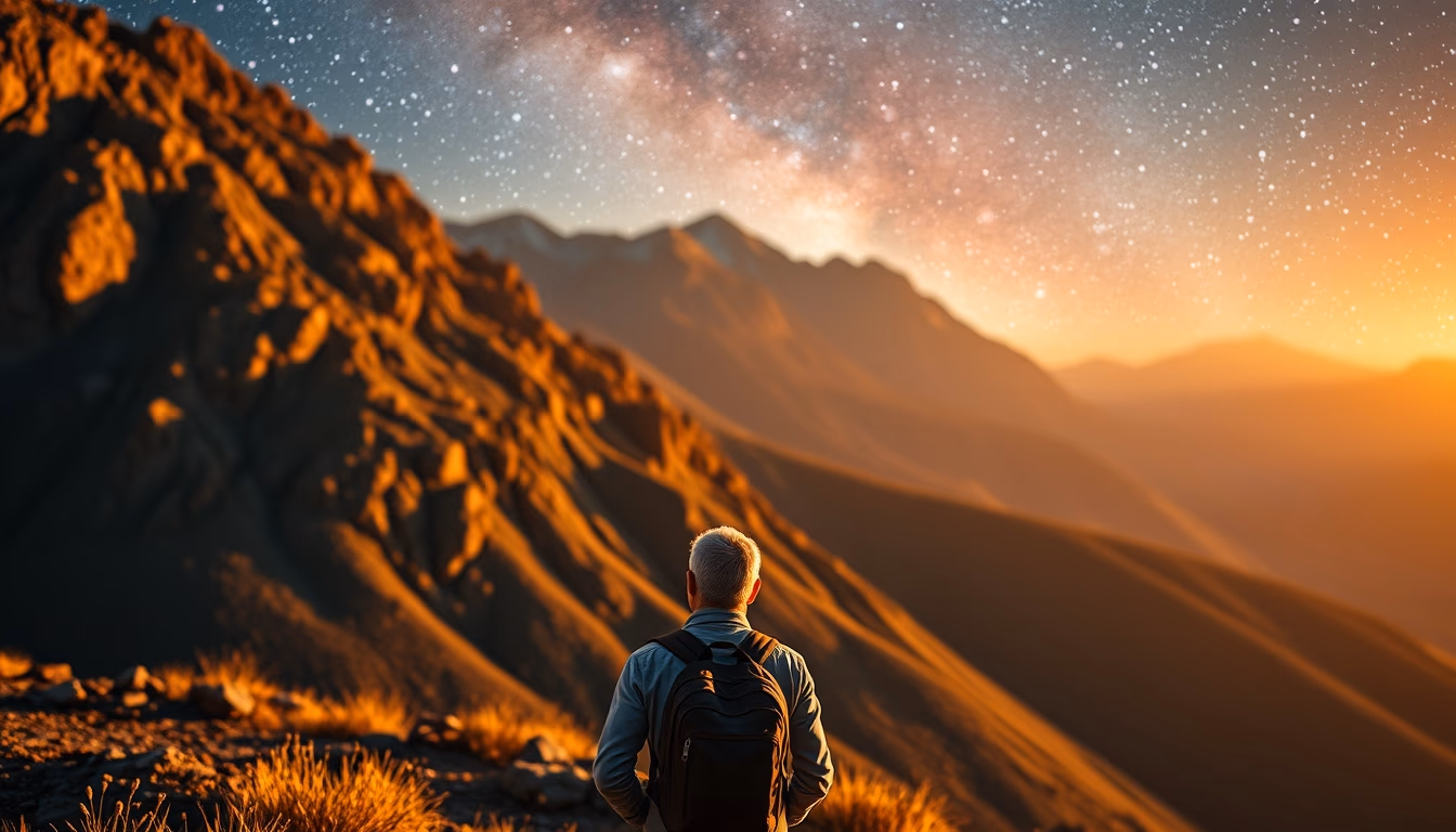 cosmic microwave background in editorial style