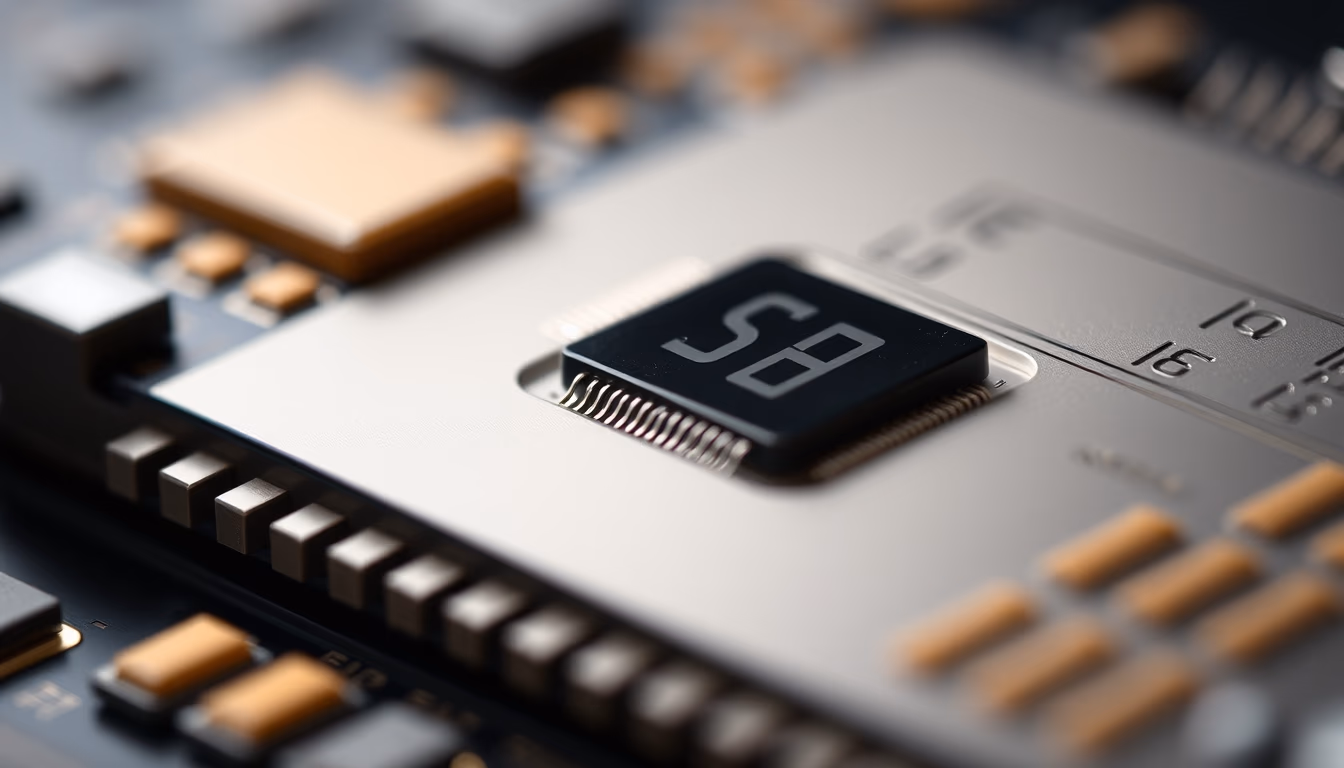 Credit card chip macro shot em estilo editorial