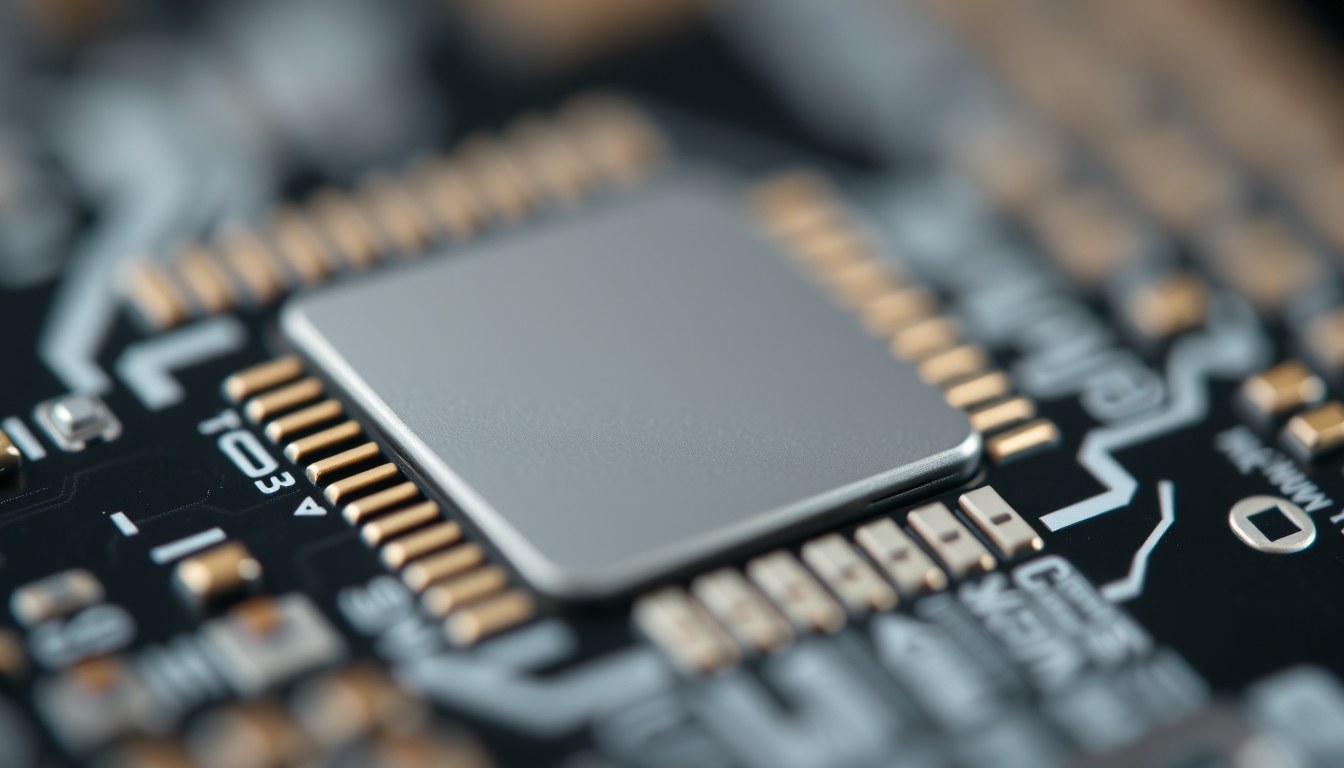 credit card chip macro shot in editorial style