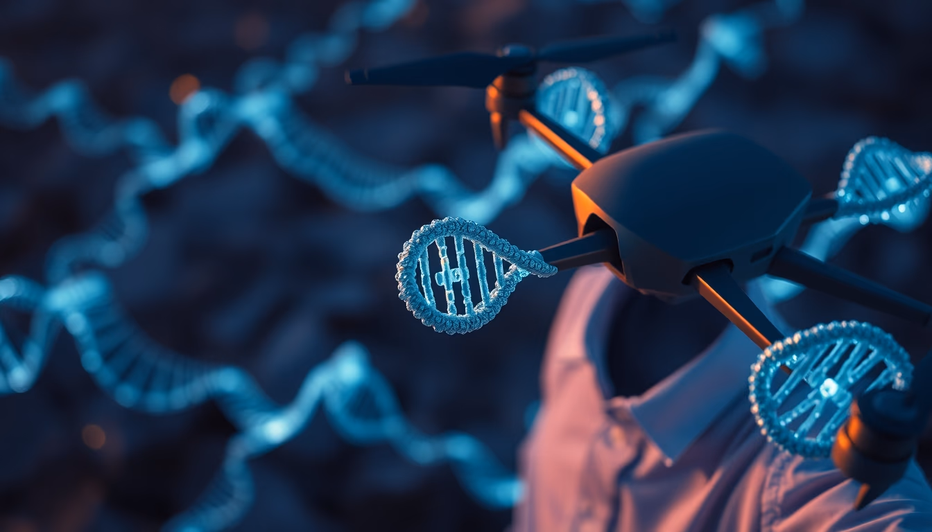 crispr gene editing concept in editorial style