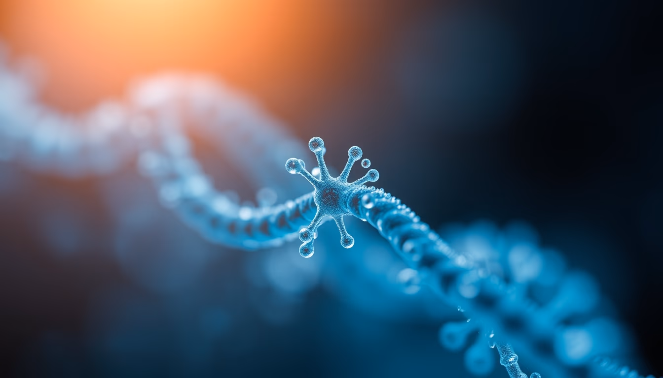 crispr gene editing concept in editorial style