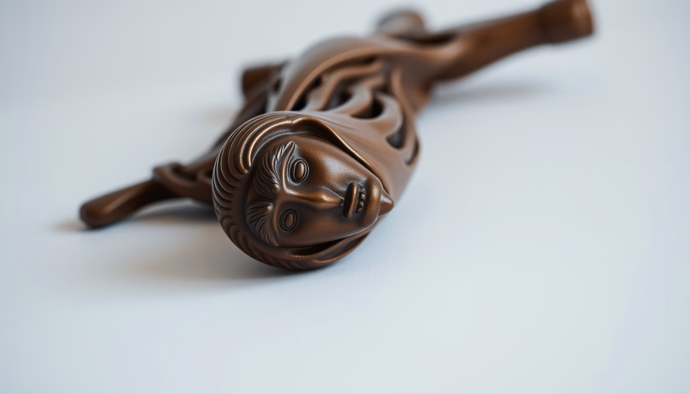 cristo redentor angle low in editorial style