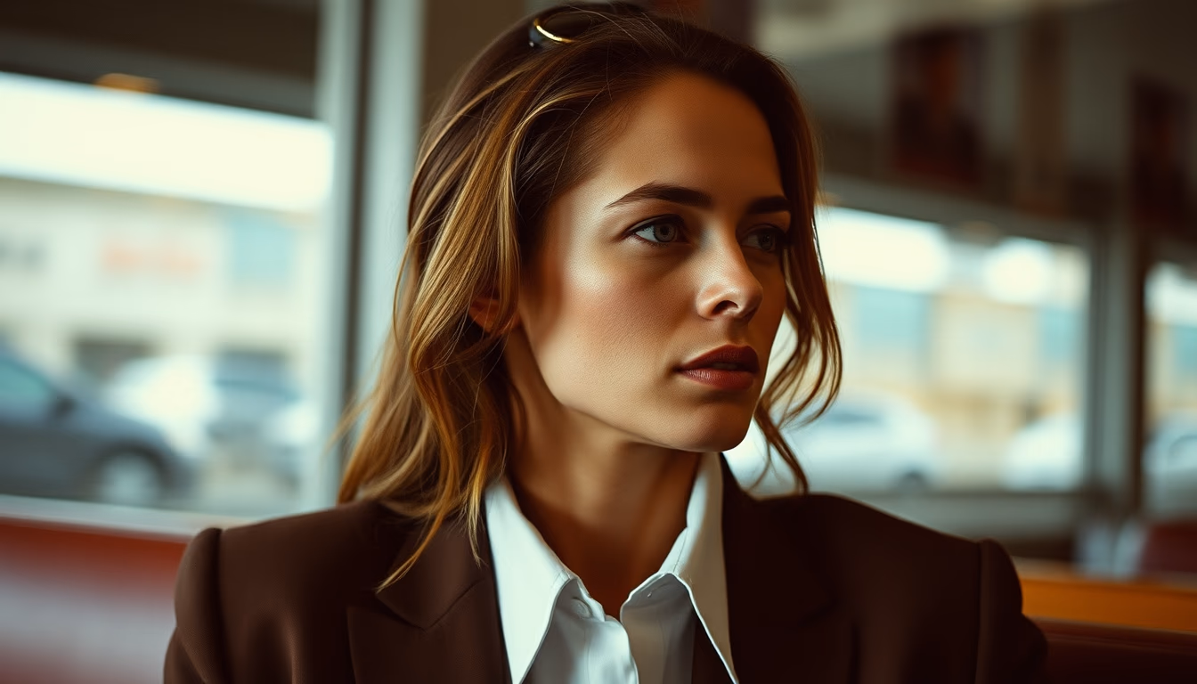 cross stitch pattern in editorial style