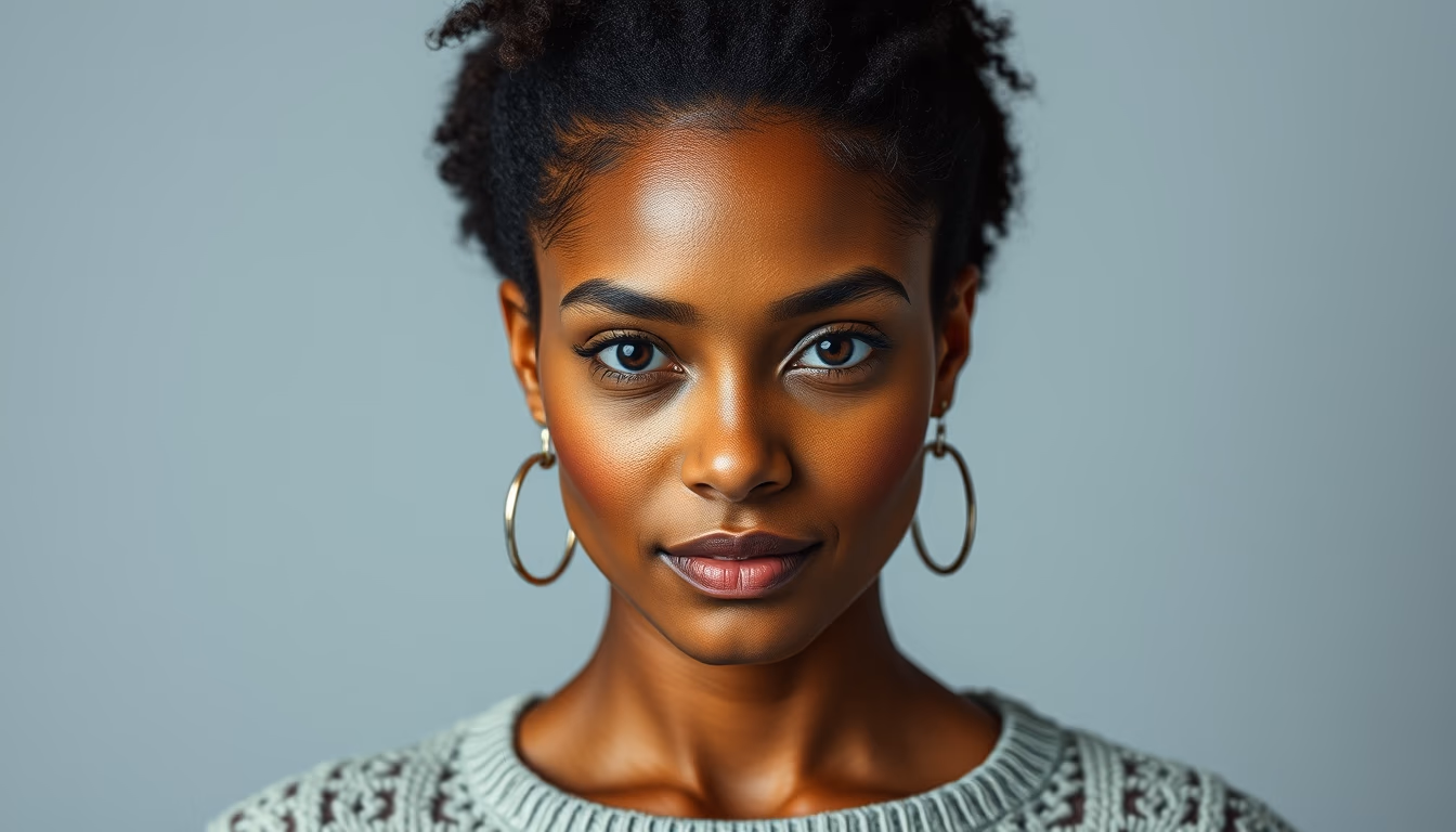 cross stitch pattern in editorial style