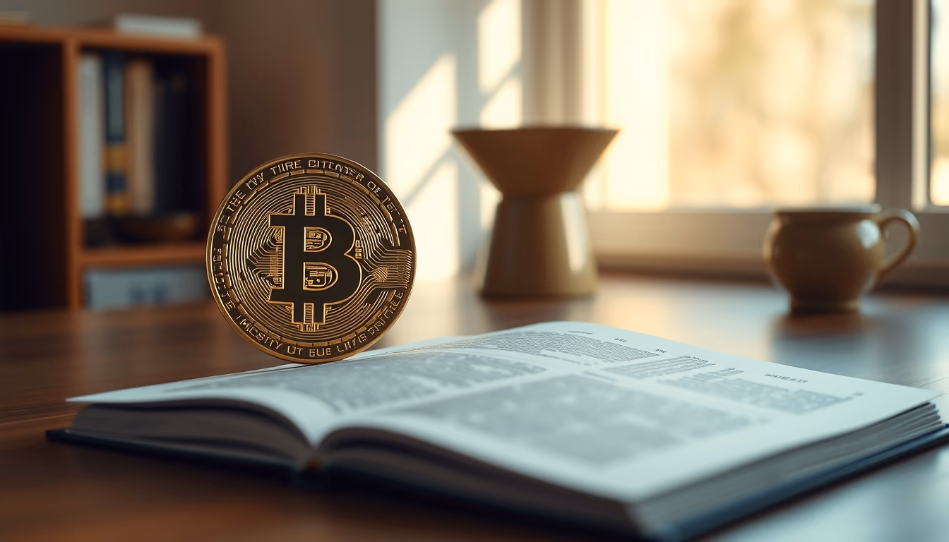 Exchange de cripto order book screen em estilo editorial