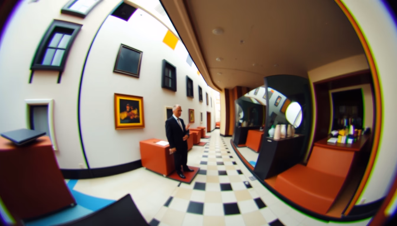 cubist abstract picasso style in editorial style